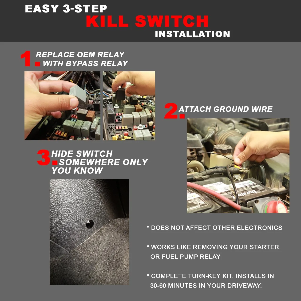 Drop-In Kill Switch — Vehicle Immobilizer (Anti-Theft) - Image 5
